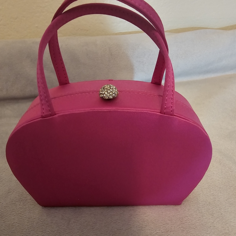 Stunning Hot Pink Ann Taylor Evening Bag